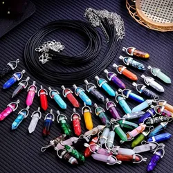 Collares con Hexágonos  de Cuarzo.