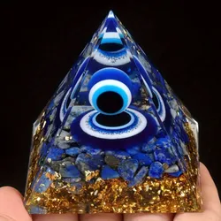 Pirámide de Orgonita Lapislázuli