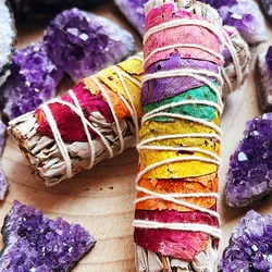 Sahumerio de Salvia blanca y 7 Chakras.