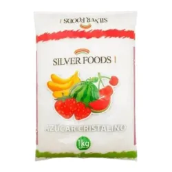 🍚🍬 Azúcar Cristalino Silver Foods – 1 kg