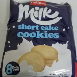 Galletas de leche con 8 paquetes c/u