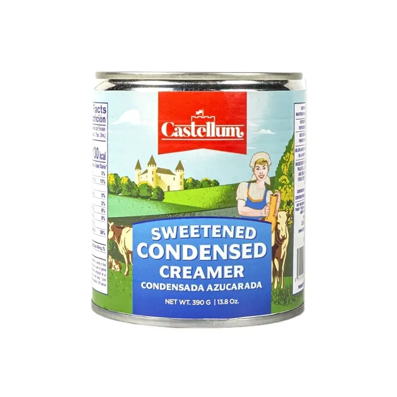 Leche Condensada Azucarada Castellum – Lata 390 g
