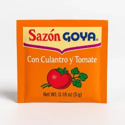 🍅 Sazón Goya con Culantro y Tomate – 5 g (sobre individual)
