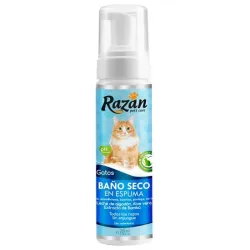 Baño seco para gatos