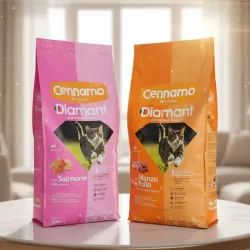 Cennamo para Gatos 15kg (sabor salmón o pollo y ternera)