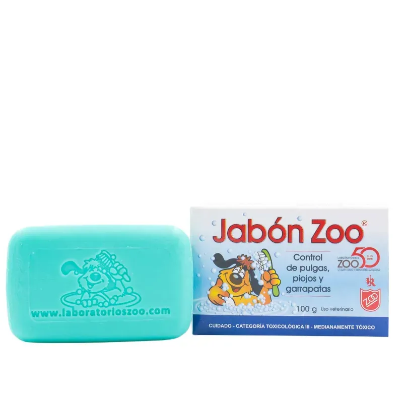 Jabón Zoo (Antipulgas, Piojos y Garrapatas)