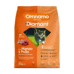 Pienso para gato sabor ResyPollo 2kg
