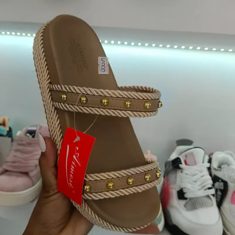 Sandalias de perla