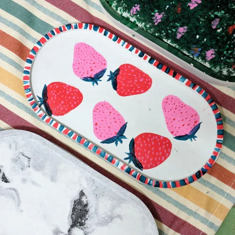Base Pintada Fresa 🍓