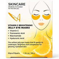 VITAMIN C BRIGHTENING JELLY EYE MASKS