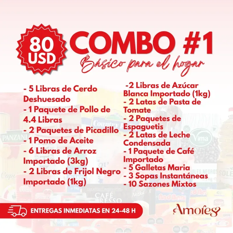 Combo #1: Básico para el Hogar