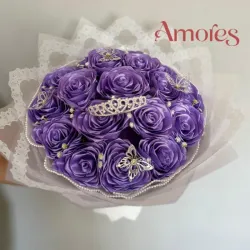 Ramo Eterno Morado Claro