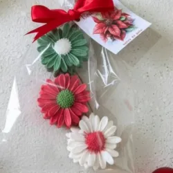 Bolsa margaritas de navidad