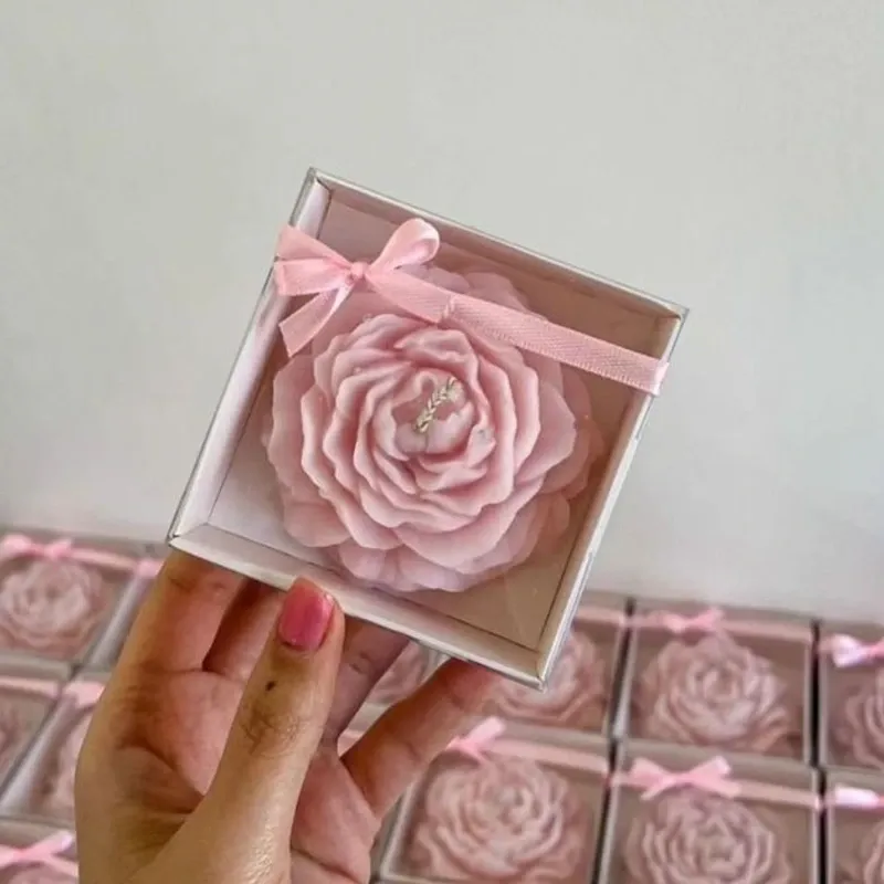 Caja con Peonia grande
