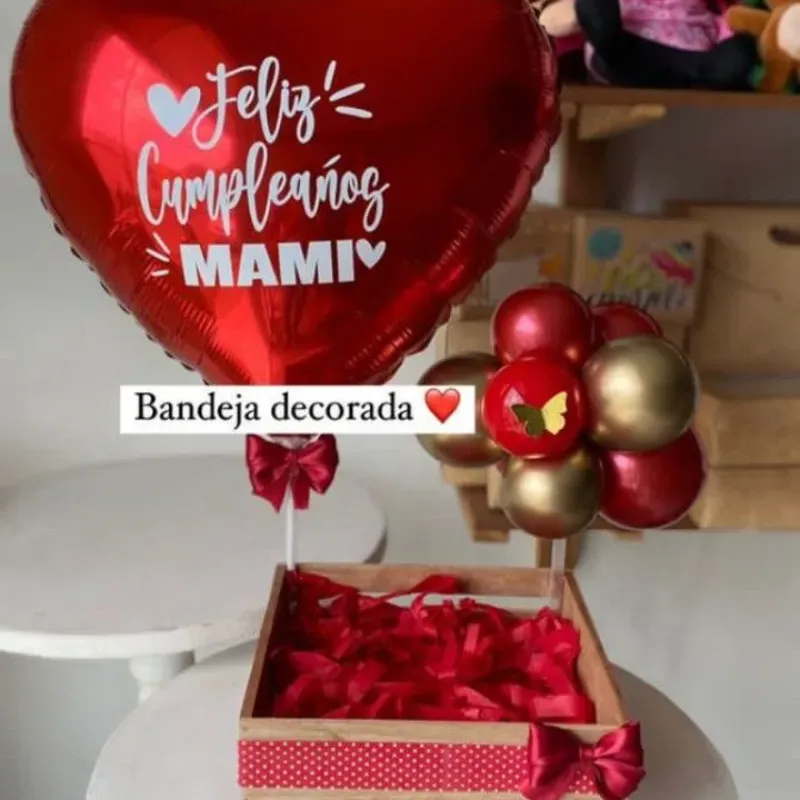 Caja mediana decorada