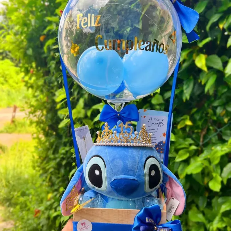 Caja pequeña con stitch 