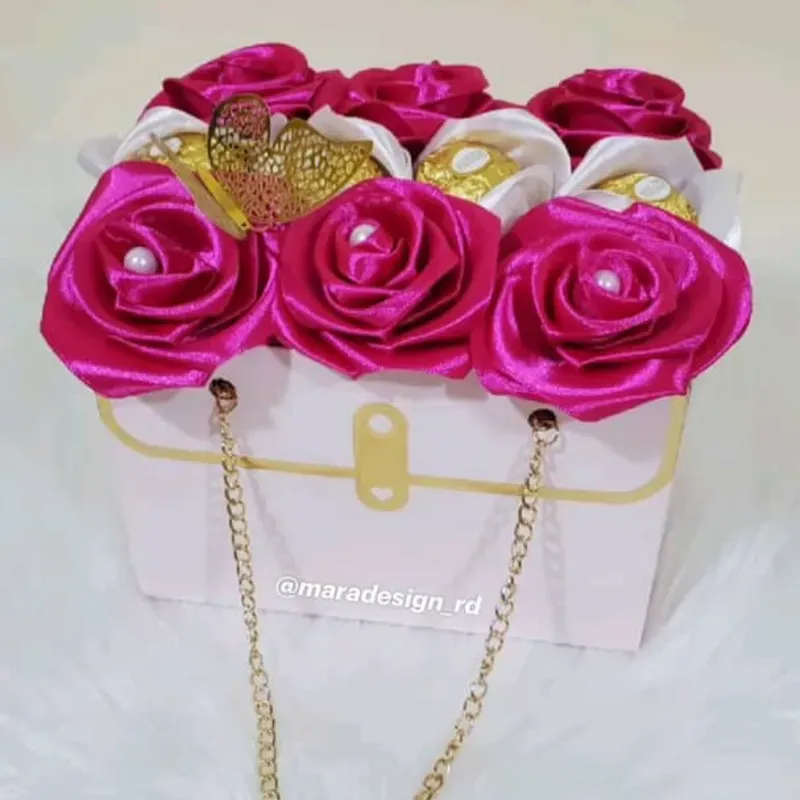 Cartera con bombones 