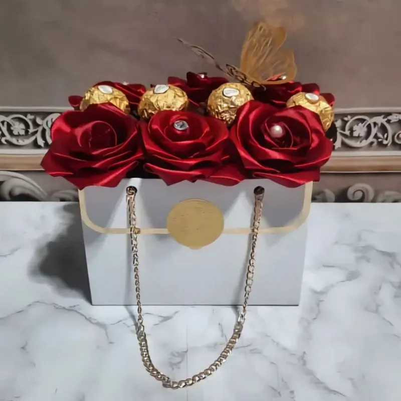 Cartera con bombones 