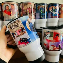 Jarras térmicas blancas