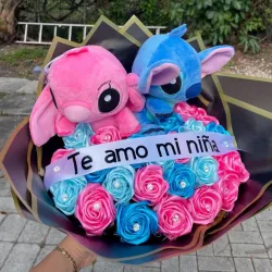 Ramo pareja de Stitch 