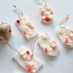 Tabletas con margaritas