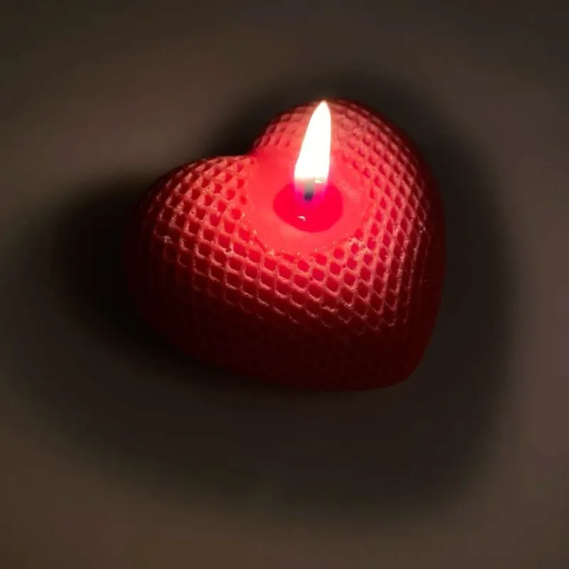 Vela de corazón