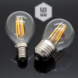Bombillos vintage de luz cálida