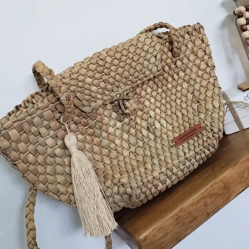 Bolso Mimbre Mujer