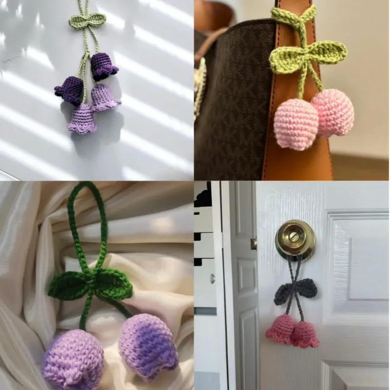 Campanillas y tulipanes a crochet 🧶