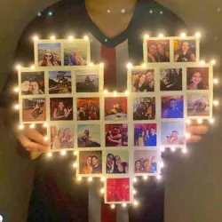 Cuadros personalizados con luces Led.