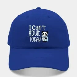 Gorra azul personalizada