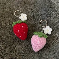 Llavero de fresas 🍓