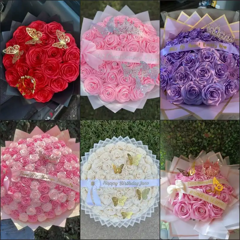 Ramos de rosas eternas 😍
