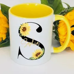 Taza amarilla