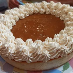 Cheesecake de dulce de leche