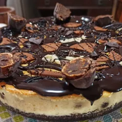 Cheesecake de galletas oreo