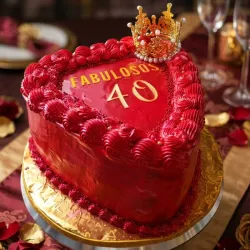 Layer cake de chocolate (Amor)