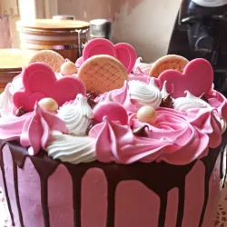 Layer cake de chocolate (Selva negra)