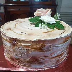 Layer Cake de doble relleno de 25 cm
