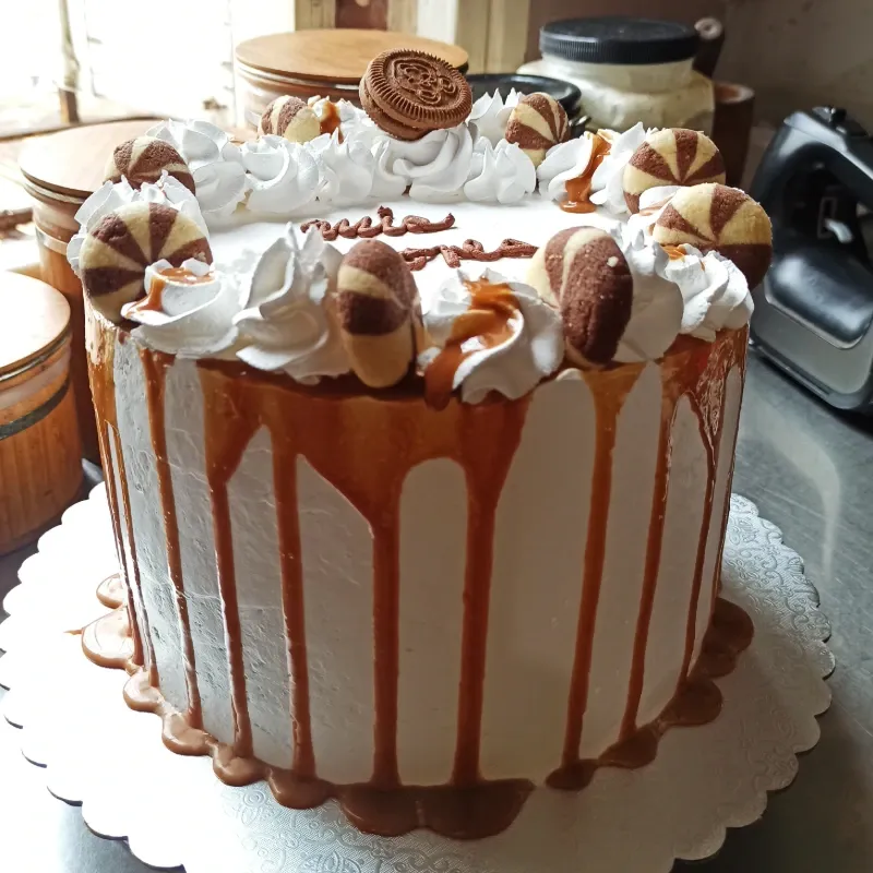 Layer Cake de tres leches