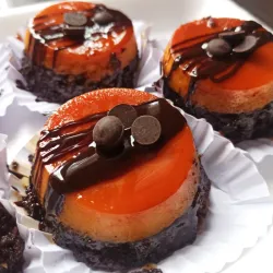 Mini chocoflanes