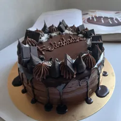 Pastel de chocolate (Prestigio)