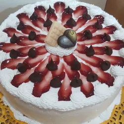 Pastel de chocolate (selva negra)