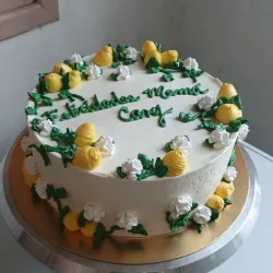 Pastel de limón (lemon pie)