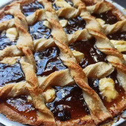 Pie de pasas y queso