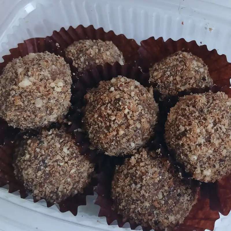 Trufas de chocolate (ración 12)