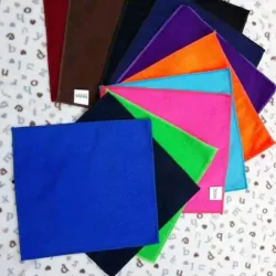 Toallas pequeñas de 1 solo color 