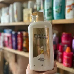 Acondicionador Pantene de 1 litro fuerza anti-quiebre, brillo radiante, hidratación y sedosidad