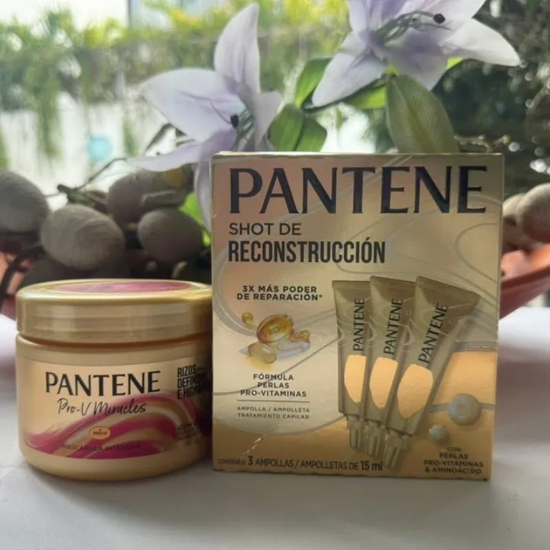 💛✨ Bomba de Hidratación Pantene ✨💛 Mascarilla + Ampolletas