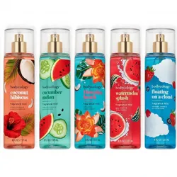 Colonias Bodycology de diferentes fragancias. Aromas con mezclas tropicales, afrutadas y florales